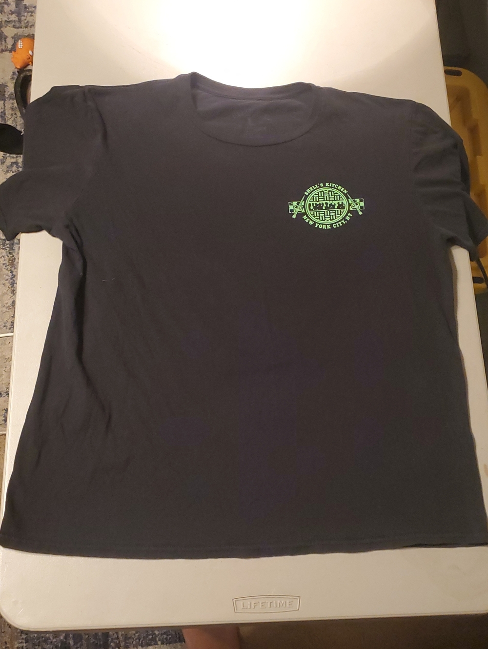 Geel Fuel T-Shirt with Neon Green Logo